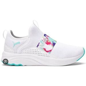 puma softride Sophia white athletic comfort sneakers